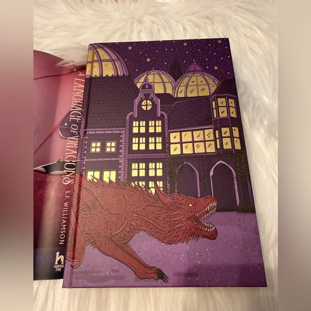 Fairyloot Edition of A Language of Dragons by S.F Williamson - Picture 3 of 11
